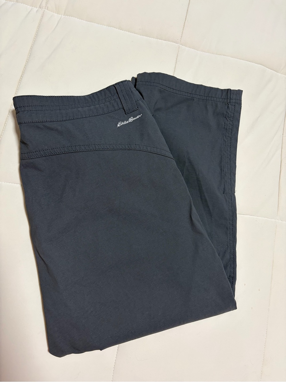 Eddie Bauer Women's Charcoal Gray Capris